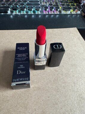 ROUGE DIOR COUTURE COLOUR LIPSTICK - 760 FAVORITE VELVET MATTE
